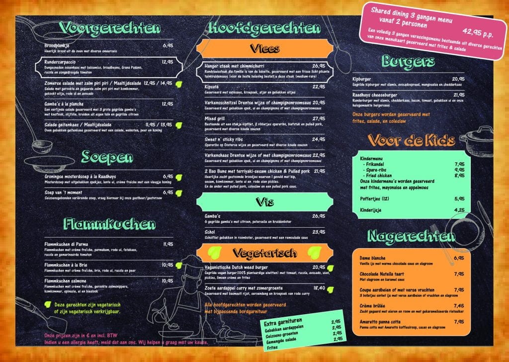 t raadhuys - menukaart a3_spandoek